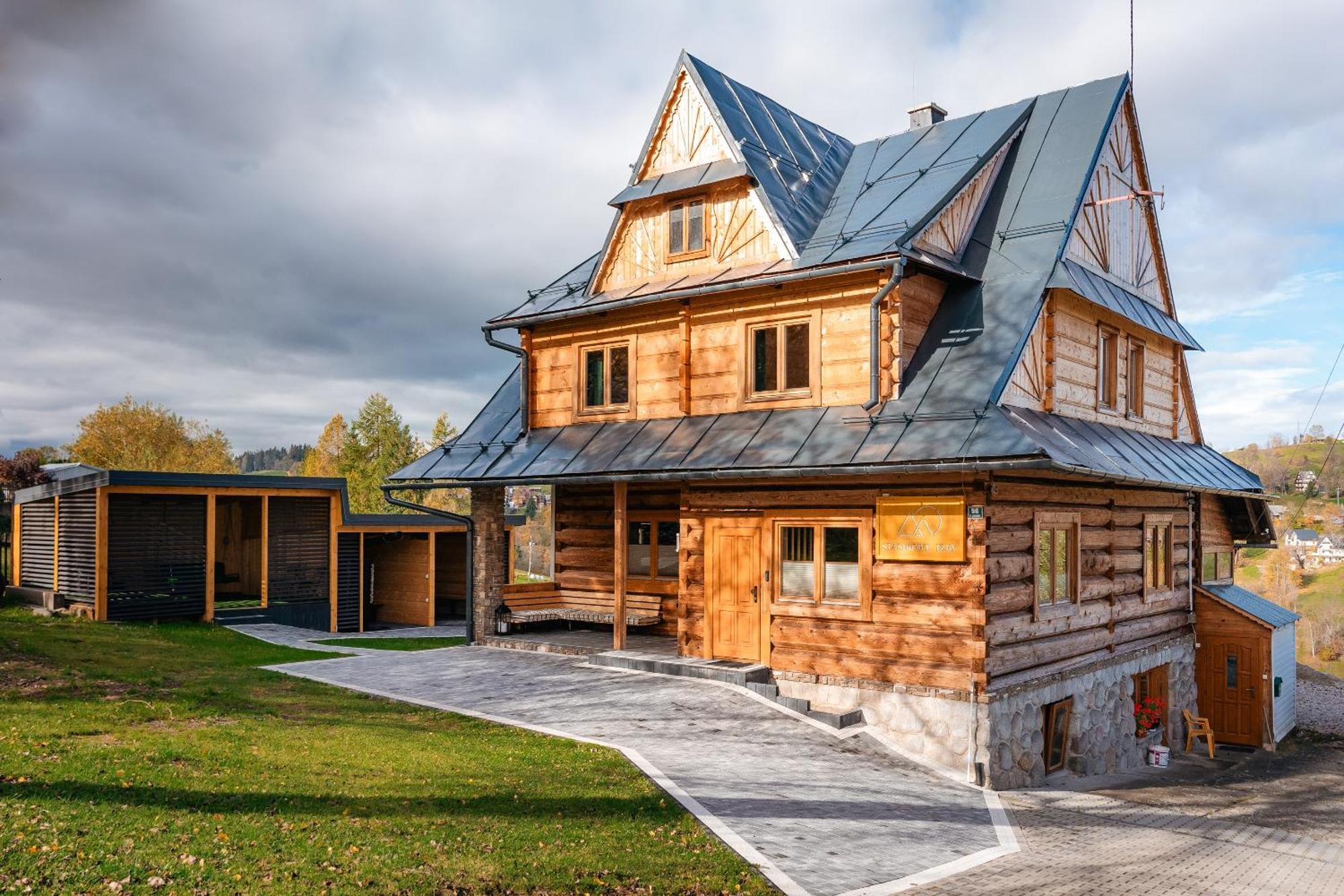 Apartamenty Dwupoziomowe Stasikowe Izby Bukowina Tatrzańska Exterior foto